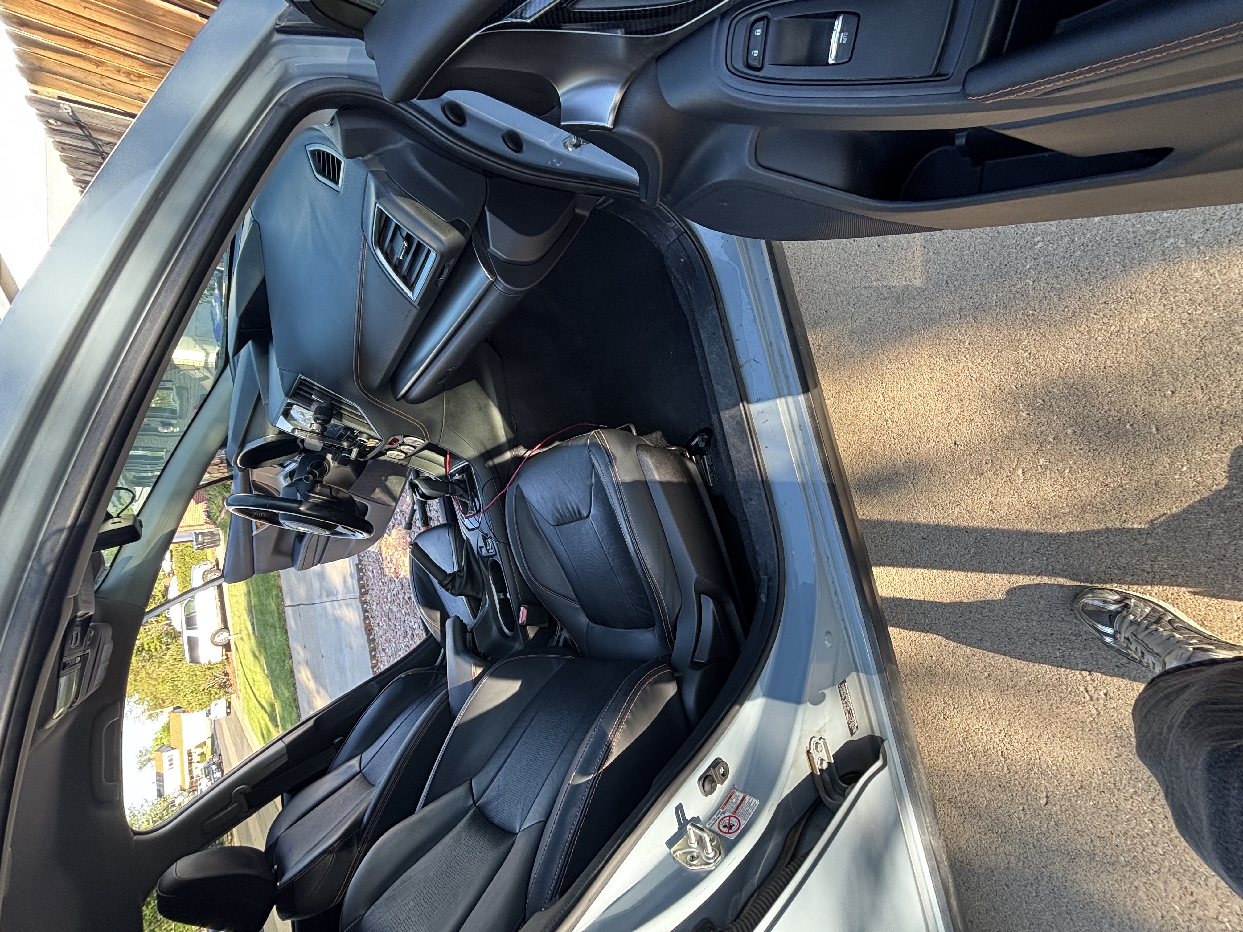 After - front right door, clean interior